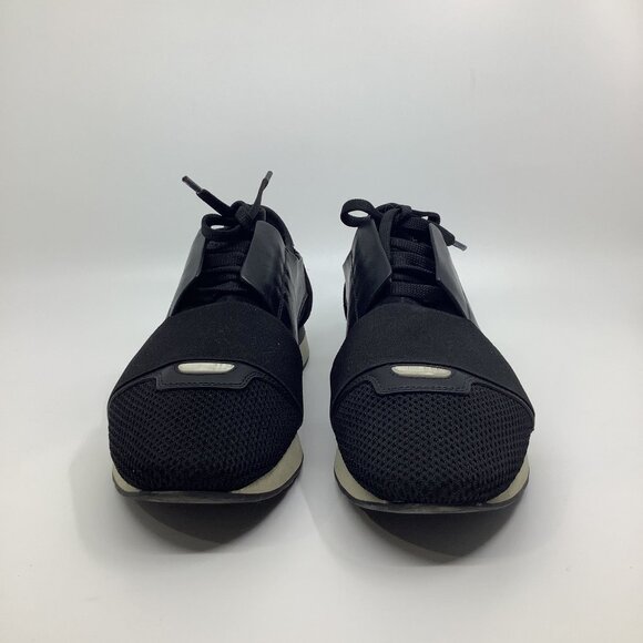Balenciaga Race Runner Black Leather - Picture 3 of 8
